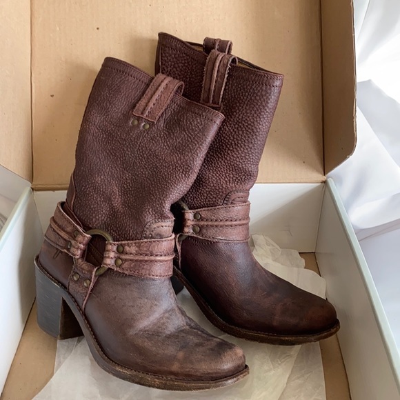 Frye brown leather boots - Picture 1 of 4